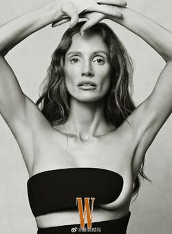 Jessica Chastain sexy for W Magazine - November 2024