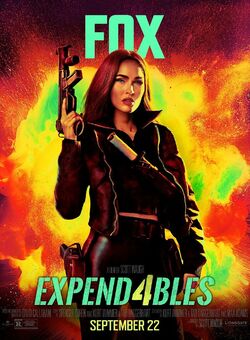 Megan Fox - Expendables 4 promotional material 2023